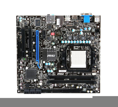 MSI 785GTM-E45 Desktop Board AMD 785G HyperTransport Technology AM2+ DDR2 SDRAM CrossFire Micro ATX