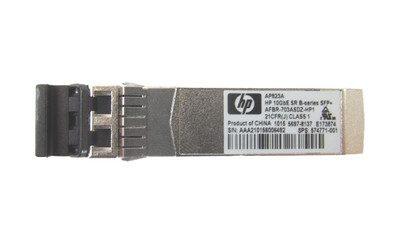 HPE 10Gb/s Short Wave Multi-Mode Fibre SFP+ Transceiver Module 850nm 300m Duplex LC Connector