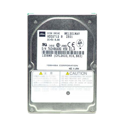 Toshiba 1.35GB 4200RPM IDE/ATA 128KB Cache 2.5-Inch Hard Drive for laptops
