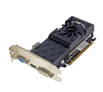 PNY GeForce GT630 2GB DDR3 Graphics Card for PCI-Express 2.0 x16, HDCP Ready, DVI/VGA/HDMI Outputs.