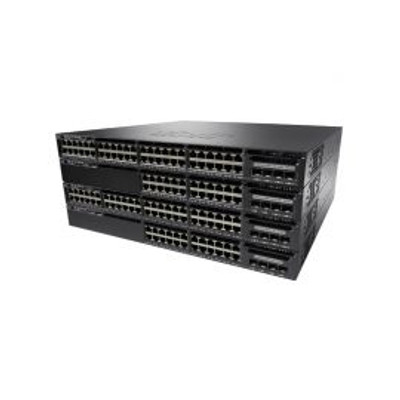 Cisco Catalyst 3650 48-Port 10GBase-T RJ-45 Optical Fiber Switch for WS-C3650-12X48UQ-E Servers Cisco Catalyst 3650 48-Port 10GBase-T RJ-45 Optical Fiber Switch for WS-C3650-12X48UQ-E Servers