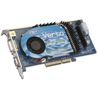 PNY GeForce 6800GT 256MB GDDR3 PCI Express x16 SLI Video Card - Compatible with SLI setups PNY GeForce 6800GT 256MB GDDR3 PCI Express x16 SLI Video Card - Compatible with SLI setups