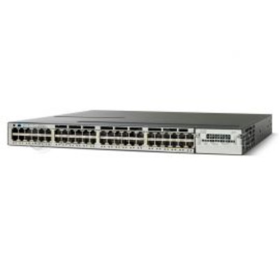 Cisco Catalyst 3750-X Series 48-Port Gigabit Ethernet Switch WS-C3750X-48PF-E, for network infrastructure
