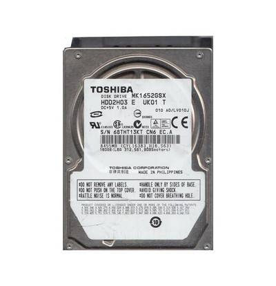 Toshiba 160GB 5400RPM SATA 2.5 HDD for ProLiant DL360p Gen8 Servers