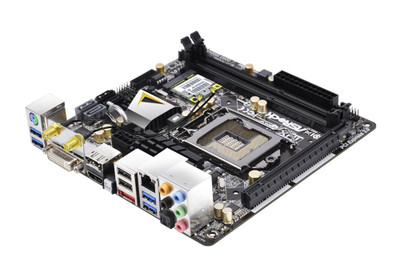 ASRock Z77E-ITX LGA 1155 Mini-ITX Motherboard for Intel 3rd & 2nd Gen CPUs, DDR3 Support, 2x SATA2 slots