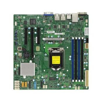 SuperMicro X11SSLB Server Motherboard Intel C232 DDR4 micro-ATX - Compatible with Xeon E3-1200 v5/v6 - 6 SATA 6Gbps