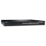 Dell N3024 24-Port Layer 3 Switch with 2x 10GbE SFP+, 2x GbE SFP Combo Ports - Networking Equipment for Data Centers