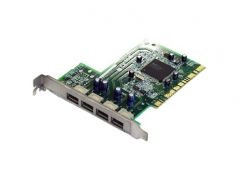 Dell Adaptec 4-Port USB 2.0 PCI Card 08U662 for Fast Data Transfer