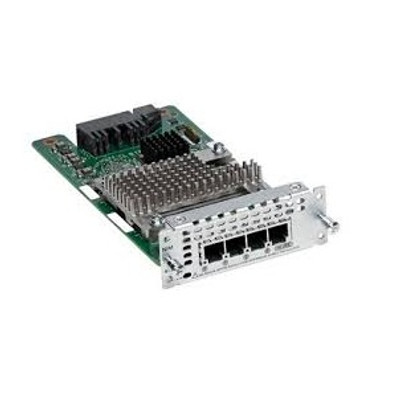 Cisco 4-Ports Network Interface Module for FXS FXS-E and DID, compatible with various Cisco devices