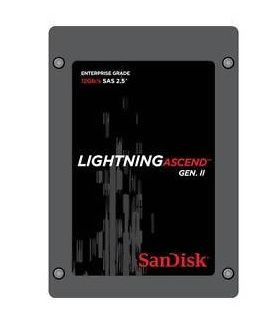 SanDisk Lightning Ascend Gen II 200GB eMLC SAS 12Gbps SSD, 2.5-inch, SED/ISE, for servers