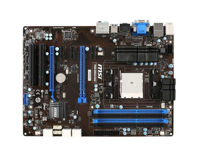 MSI FM2-A85XA-G43 AMD A85X ATX Motherboard for AMD A-series Processors - 8x SATA 6.0Gb/s, DDR3 Support