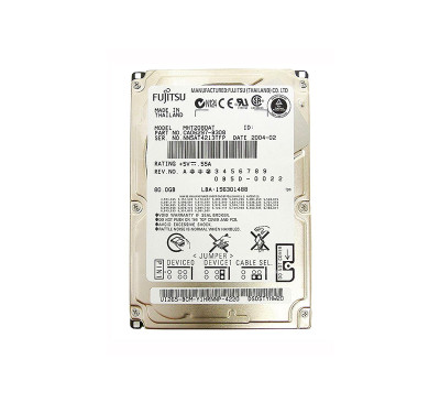 Fujitsu 80GB 4200RPM IDE Ultra ATA/100 2.5 Hard Drive CA06297-B308 - Compatible with ATA-6 devices