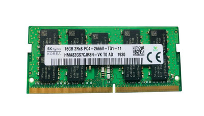 Hynix 16GB DDR4-2666MHz ECC SoDimm Memory Module for Laptops