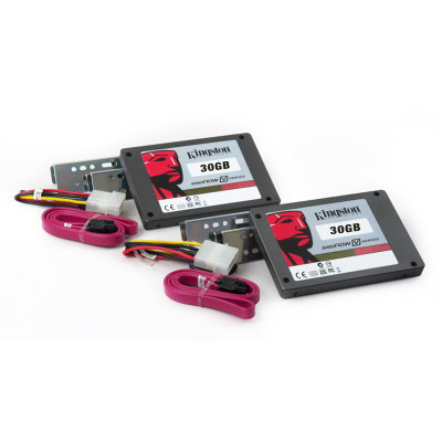 Kingston SNV125-S2BD/30GB-2P SSD - 30GB MLC SATA 3Gbps 2.5 Internal Solid State Drive - Compatible with servers