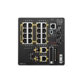 Cisco IE-2000-16PTC-G-L 18-Ports Twisted Pair 10/100Base-TX Manageable Switch for Industrial Use