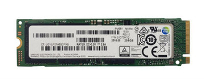 Samsung PM981 Series 256GB Triple-Level Cell M.2 SSD for PCI Express NVMe 3.0 x4, compatible with servers
