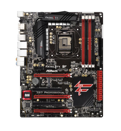 ASRock Fatal1ty Z87 Professional LGA 1150 ATX Motherboard for 4th Gen Intel Processors, DDR3, 6x SATA3 slots