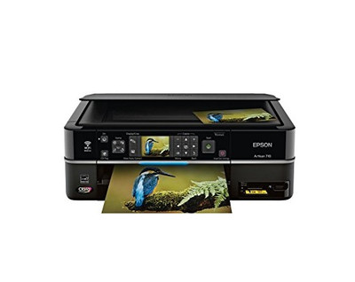 Epson Artisan 710 Color Multifunction Printer - Wireless Printing - Compact Design - For Home Office Use