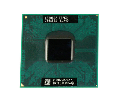 42W7864-06 Lenovo 2.00GHz 667MHz FSB 2MB L2 Cache Intel Core 2 Duo T5750 Mobile Processor Upgrade for ThinkPad R61