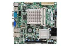 SuperMicro MBD-X7SPA-H-D525-O Mini-ITX System Board for Intel ICH9R Chipset DDR3 SDRAM - Motherboard for Servers