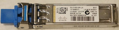 Cisco GLC-GE-DR-LX-RF 1Gbps 1000Base-Lx Fiber SFP Transceiver Module for Single-Mode 10Km 1310Nm Duplex LC Connector.