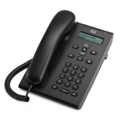Cisco Unified Sip Phone 3905 Charcoal Standard Handset for CP-3905, compatible with Cisco phone systems