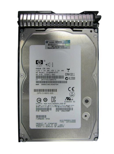 HPE 300GB 15K SAS 6Gbps 3.5 HDD 533871-001 for Enterprise Servers