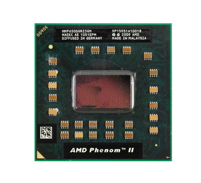 AMD Phenom II Dual-Core Mobile Processor P650 2.60GHz for HMP650SGR23GM laptops
