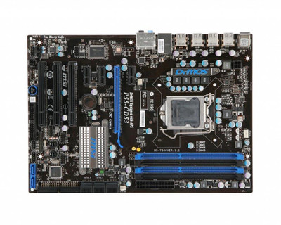 P55-CD53 - MSI Desktop Board Intel P55 Express Enhanced SpeedStep Technology Socket 1156 6.4GT/s 16GB DDR3 SDRAM