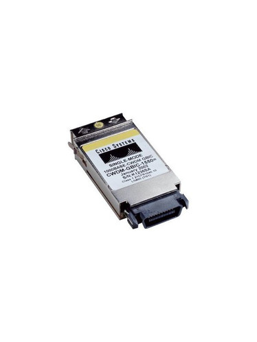 CWDM-GBIC-1550= - Cisco 1Gbps 1000Base-ZX CWDM Single-mode Fiber 80km 1550nm Duplex SC Connector GBIC Transceiver