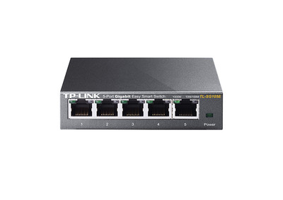 TP-LINK TL-SG105S 5-Port Gigabit Ethernet Desktop Switch for Fast Network Connectivity
