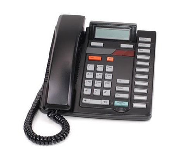 Nortel Meridian Black PhoneHFB NT2N30AA13 for M8314 - Compatible with Nortel Meridian systems - Wall-mounted telephone