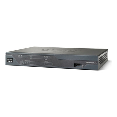 Cisco 881 Ethernet Security Router with Advanced IP Services, compatible with Cisco routers, network security category