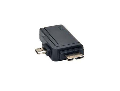 Tripp Lite Micro USB 2.0 B to Micro USB 3.0 B Cable Gender Changer in Black - Compatible with OTG Devices