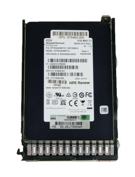 HP 960GB SATA 6Gb/s SSD for ProLiant DL360p Gen8 servers - Hot Swappable 2.5-Inch - Read Intensive Mixed Use