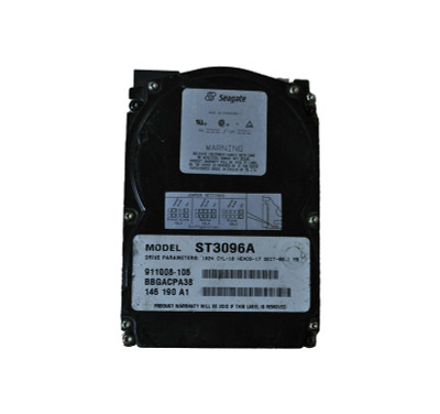 Seagate ST3096A 89.2MB 3200RPM IDE/ATA 32KB Cache 3.5-Inch Hard Drive - Compatible with IDE systems