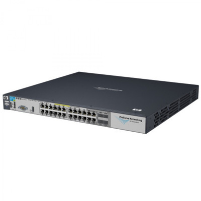 HP ProCurve 3500-24-PoE Layer 3 Switch with 4x SFP Ports, 20 x 10/100Base-TX LAN, and 4x 10/100/1000Base-T LAN -