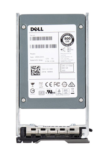 Dell 800GB MLC SAS 12Gb/s SSD 2.5 Drive - Compatible with ProLiant DL360p Gen8 Servers