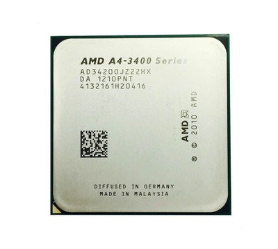 AMD A4-3420 Dual-core 2.8GHz Processor for Socket FM1 - AD3420OJZ22HX - CPU compatible with FM1 motherboards
