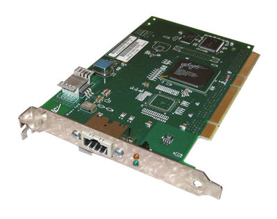 QLogic 2-Gbps Fibre Channel HBA for PCI, 64-bit 66MHz, compatible with servers, storage arrays