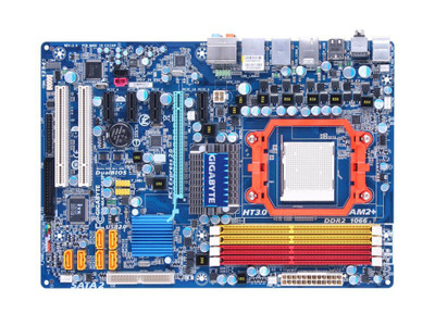 Gigabyte GA-MA770-DS3P Socket AM3 AMD Motherboard for Phenom CPUs - Compatible with AM2+/AM2 - AMD 770 + SB710 Chipset