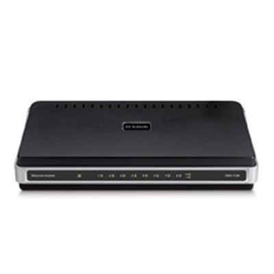 D-Link DGS-2208 Desktop Switch Gigabit 8-Ports 10/100/1000Mbps for Home or Office Networking