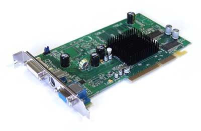 CS1G4GB211 Nvidia Radeon 9600Se 128MB DVI S-Video VGA Graphics Card for Gaming