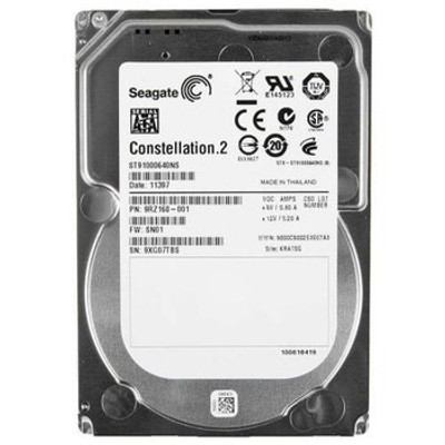 Seagate Constellation.2 1TB 7200RPM SATA 6Gb/s Hard Drive for CE 2.5-Inch - 9RZ168-001