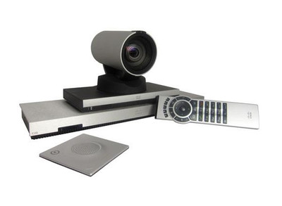 Cisco Webex Room 55 Dual Upfront Pricing collaboration system for meetings - CS-ROOM55D-K9 - mounted in conference room