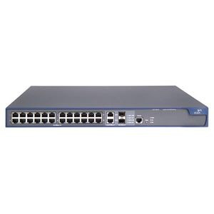 HP E4210-24-PoE 24-Port Managed Fast Ethernet Switch, stackable, for networking applications