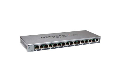NetGear Prosafe Plus 16-Port Gigabit Switch - Ideal for Small Business Networks - Wall Mountable