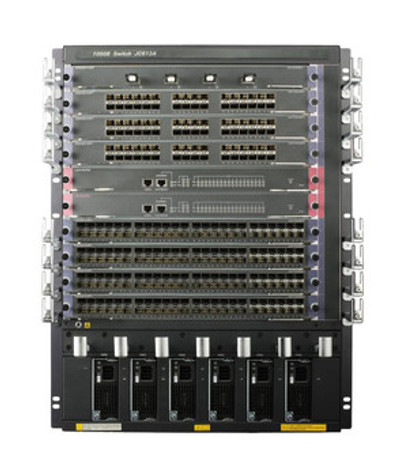 JC612-61001 - HP E FlexNetwork 10500 Series 10508 12 x Expansion Slots Layer 3 Managed 14U Rack-mountable Switch