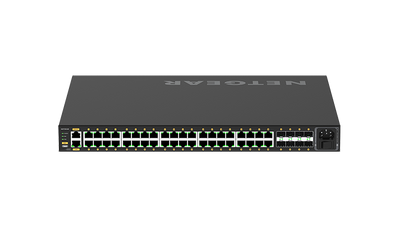 NetGear M4250-40G8F-PoE+ AV Line Ethernet Switch with 40x 1000Base-T PoE+ 960W and 8x SFP ports