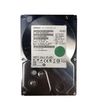 Hitachi Deskstar 7K1000.C 1TB SATA Hard Drive 7200RPM 32MB Cache 3.5-Inch - Compatible with Servers